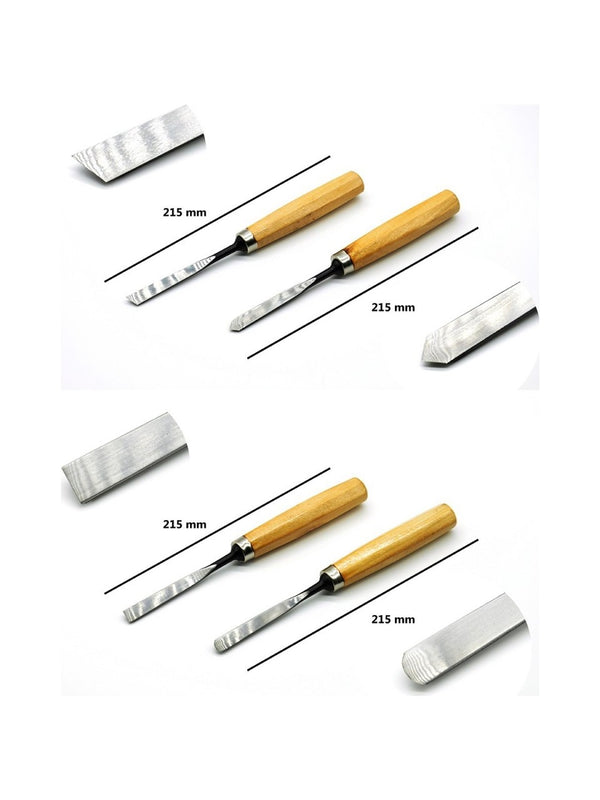 TİTİ AHŞAP OYMA SETİ 12 PARÇA