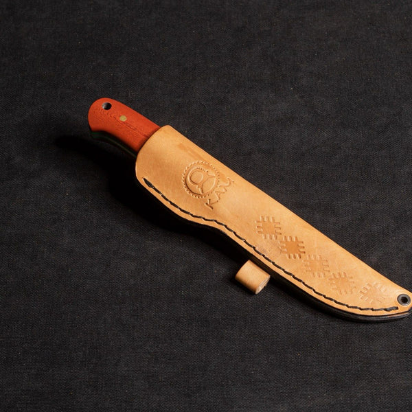 Bushcraft Av Bıçağı Kızıl - B40-D2