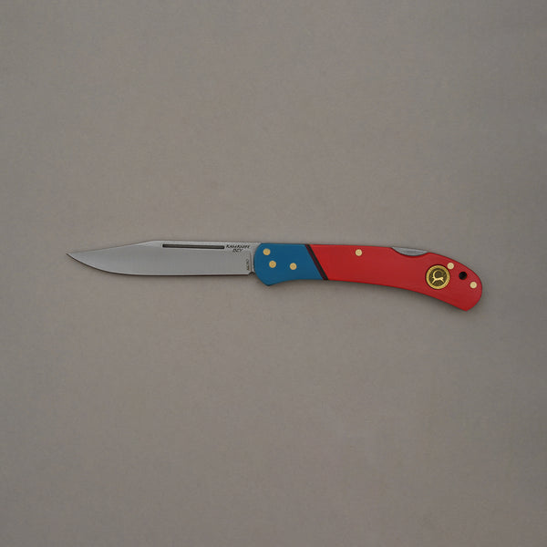 Bey Model | N690 Çelik | Mavi/Kırmızı Çakı