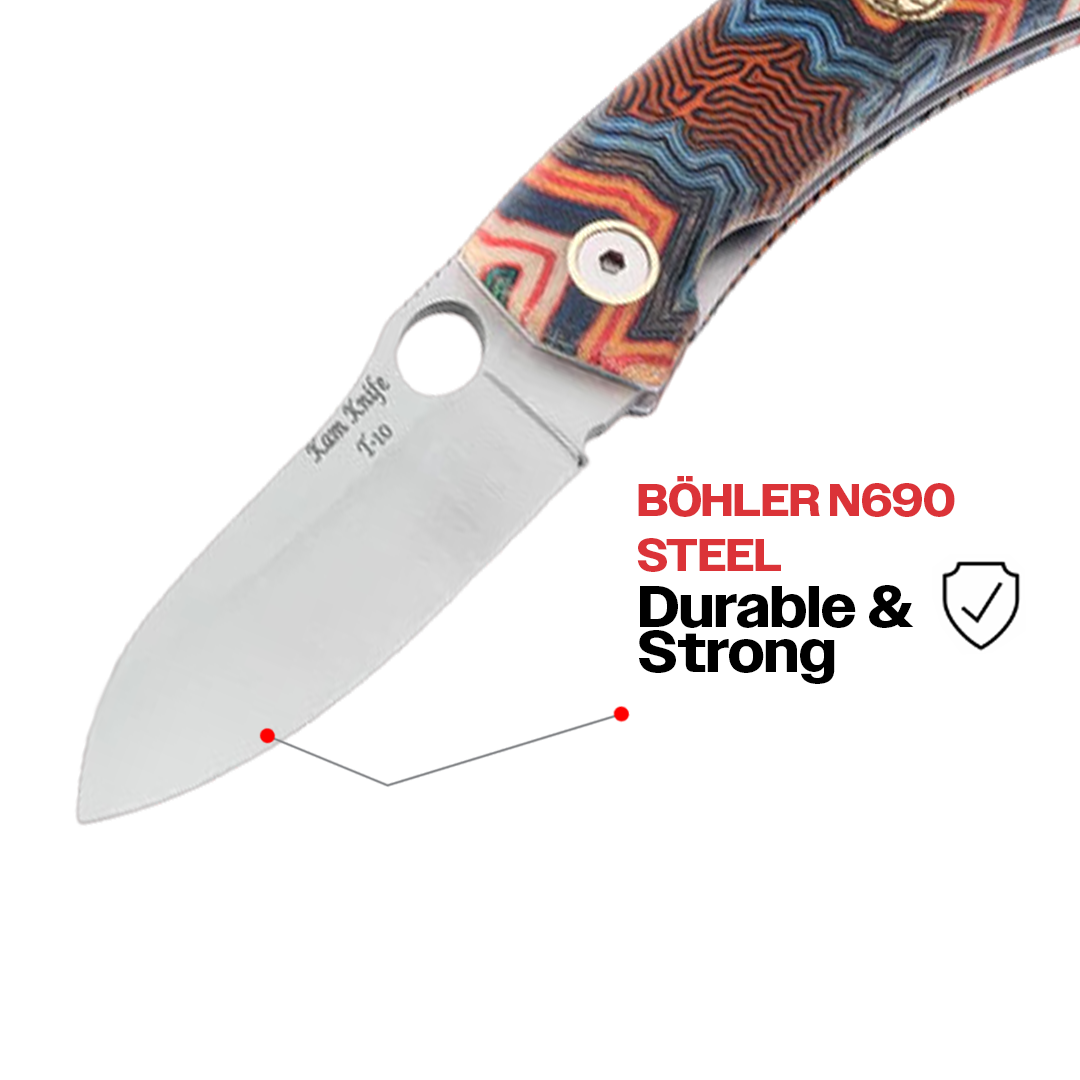 İçten Kilitli Tactical Çakı G-Mikarta Renkli - T10-N690