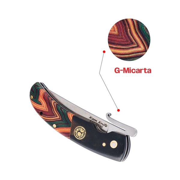 İçten Kilitli Çakı G-Mikarta/Siyah - KOÇ-N690