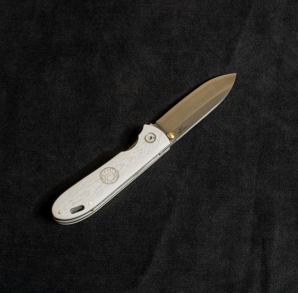 İçten Kilitli Rulmanlı Tactical ÇakıKırçıllı Beyaz - T20 - N690