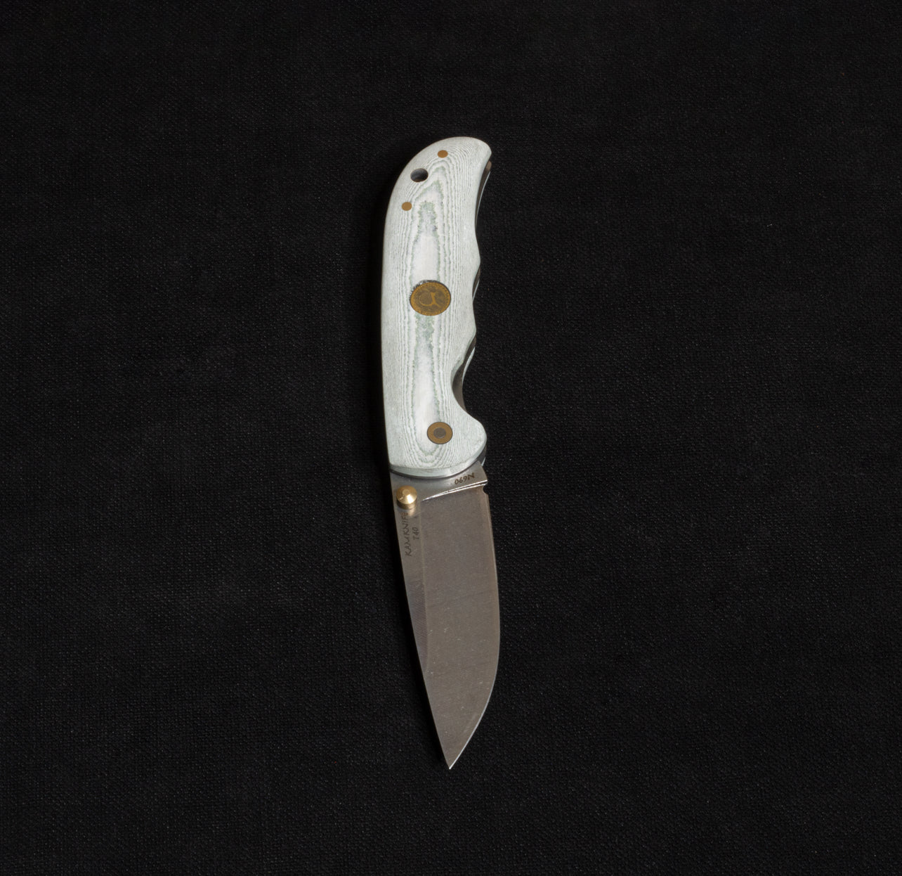 İçten Kilitli Rulmanlı Tactical Çakı Jean Desenli - T40 - N690