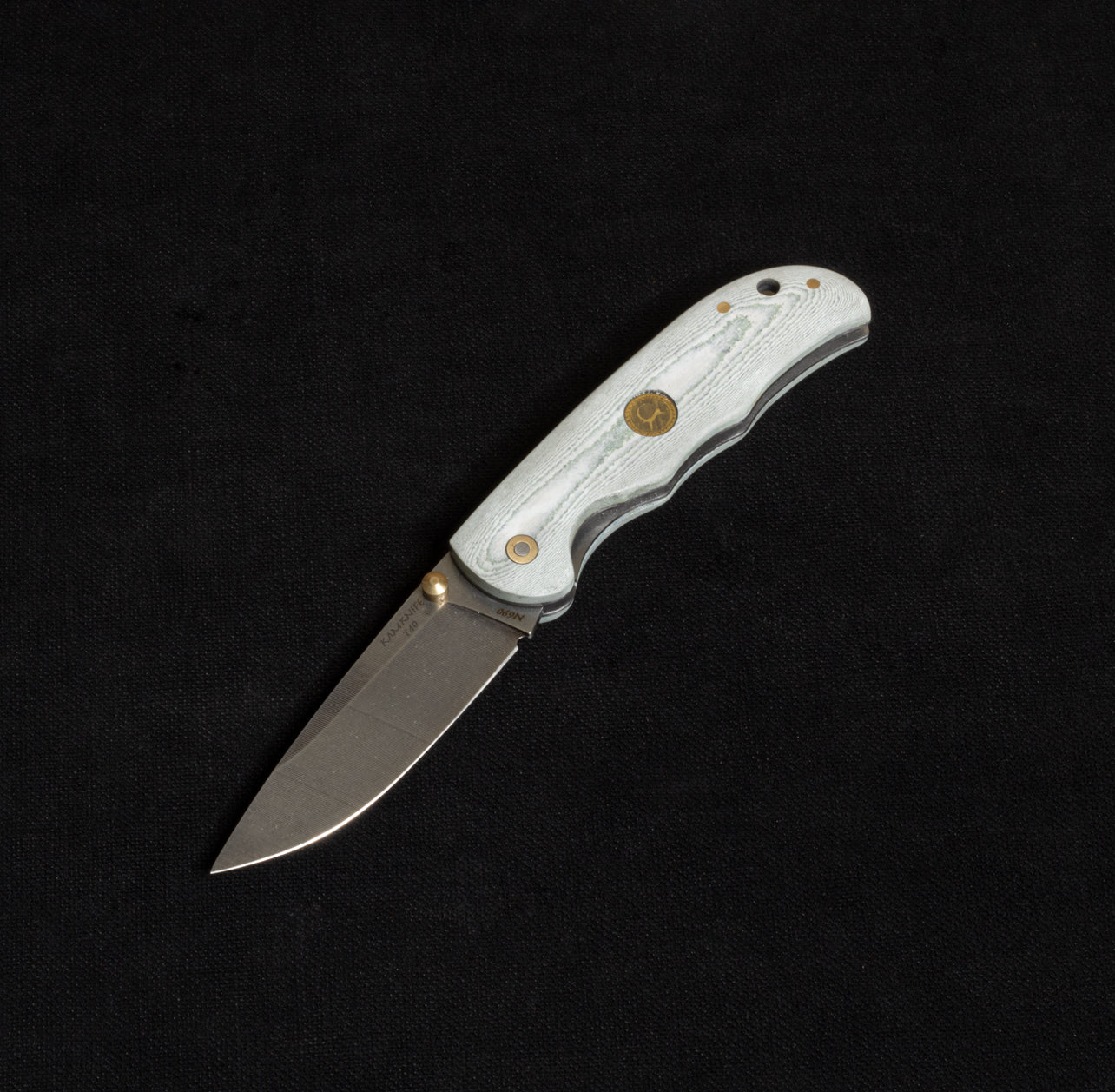 İçten Kilitli Rulmanlı Tactical Çakı Jean Desenli - T40 - N690