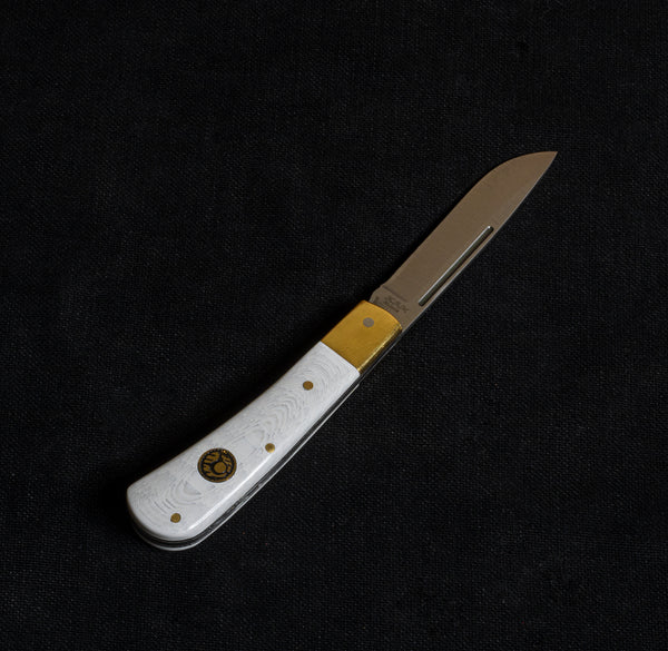 Yaylı Cep Çakısı Beyaz - Klasik -4116