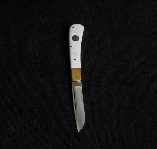 Yaylı Cep Çakısı Beyaz - Klasik -4116