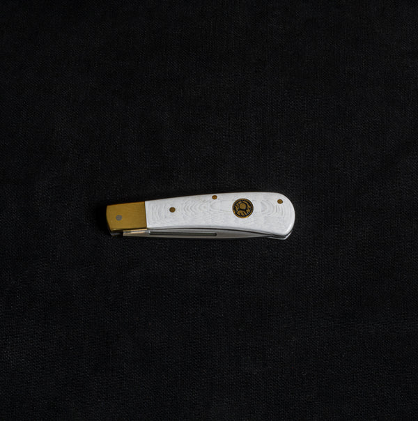 Yaylı Cep Çakısı Beyaz - Klasik -4116