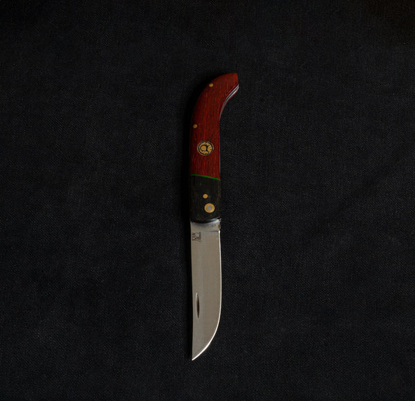 İlbadı Çakısı Paduk Siyah - Kızıl -4116