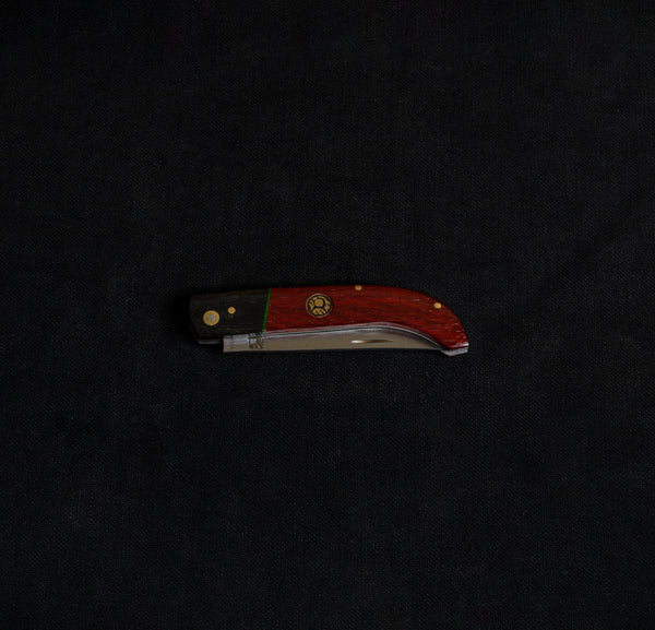 İlbadı Çakısı Paduk Siyah - Kızıl -4116