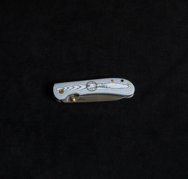 İçten Kilitli Rulmanlı Tactical Çakı Jean (Kot) Desenli- T20 - N690