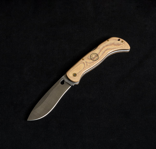 Doğa Tutkunlarına Özel: Büyük Boy Sırttan Kilitli Çakı Meşe Mikarta Koleksiyonu - TR99-N690