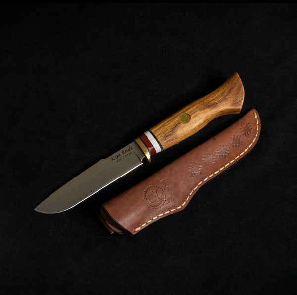 Pirinç Balçaklı Bıçak Akasya - A20 - 4116