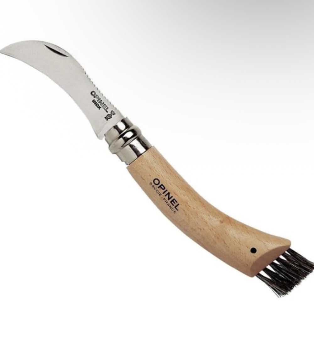 Opinel OP-001252 Inox No 8 Kayın Saplı Mantar Toplama Çakısı