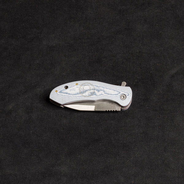 İçten KilitliKlipsli Rulmanlı Tactical Çakı Jean DesenKompakt Mikarta Kabza -S2 - N690