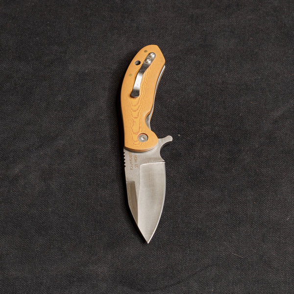 İçten KilitliKlipsli Rulmanlı Tactical Çakı CevizKompakt Mikarta Kabza -S2 - N690