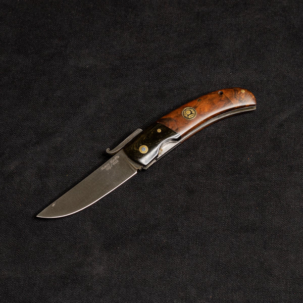 İçten Kilitli Koç Çakı Kök Ceviz Siyah- 4116