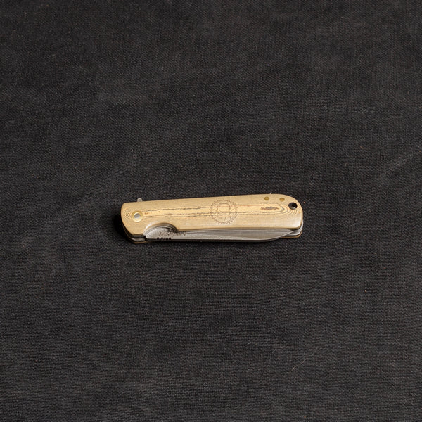 İçten Kilitli Rulmanlı Tactical Çakı Meşe Kompakt Mikarta Kabza -S1 - N690