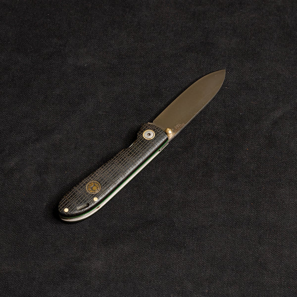 İçten Kilitli Tactical Çakı Siyah Deri Görünümlü -T20 - 4116