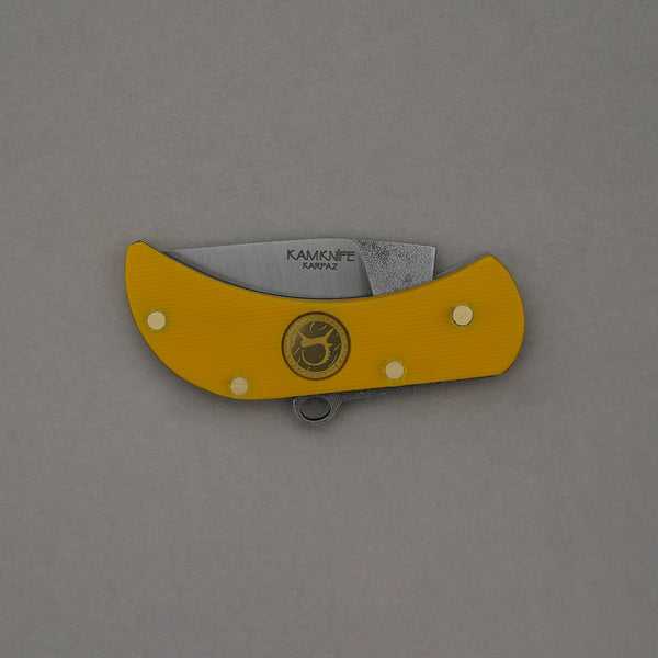 Karpaz Model | N690 Çelik | Sarı Çakı