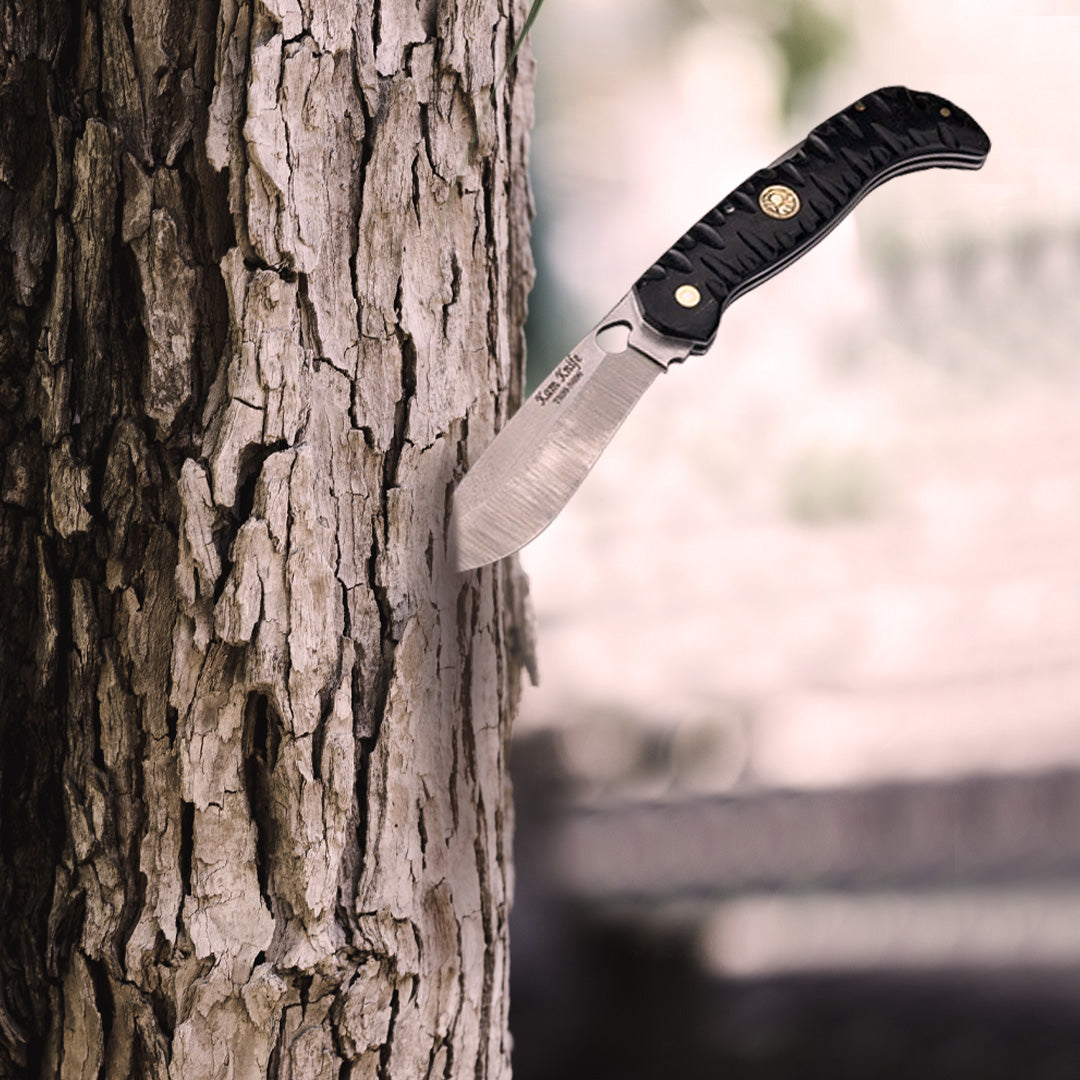 Sırttan Kilitli Büyük Boy Çakı Siyah - TR99-N690