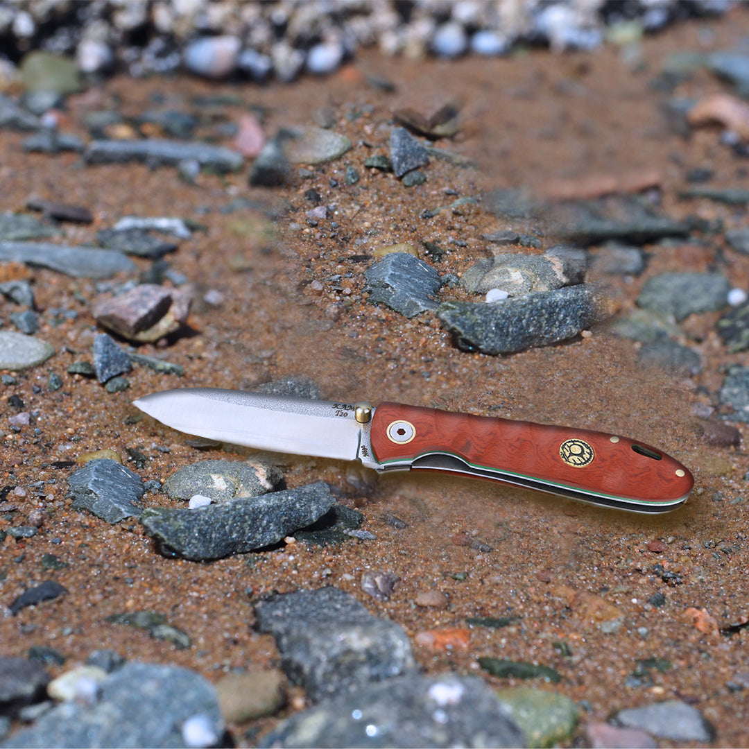 İçten Kilitli Tactical Çakı Kızıl İşlemeli - T20-N690