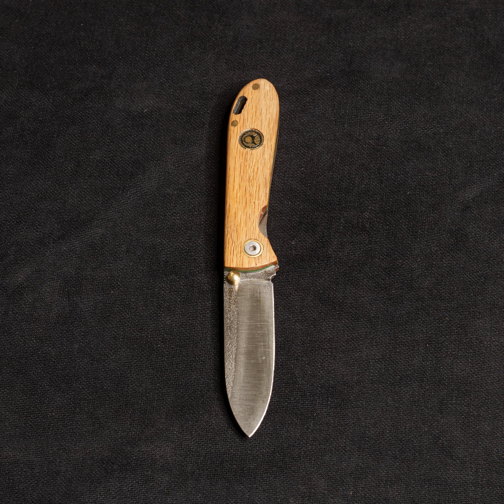 Meşe Saplı İçten Kilitli Çakı -  T20 - D2