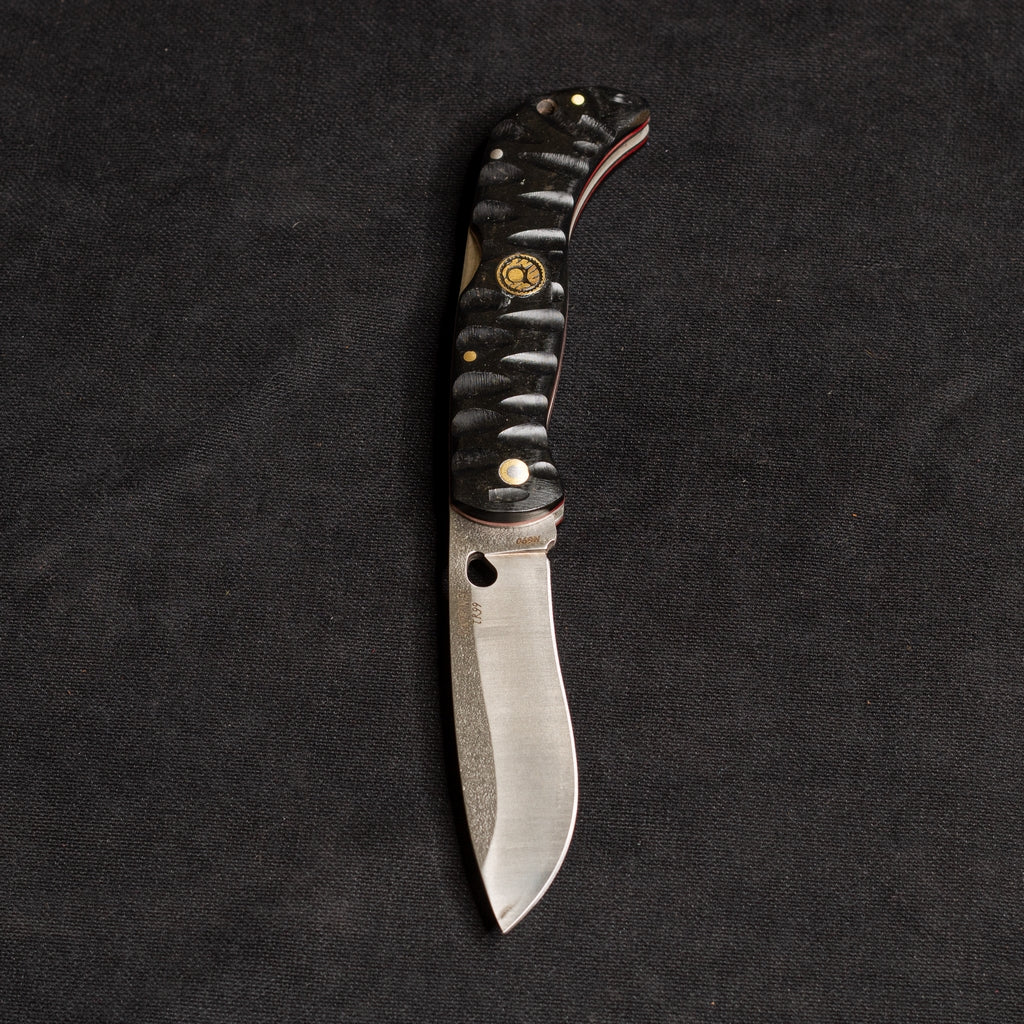 Sırttan Kilitli Büyük Boy Çakı Siyah - TR99 - N690