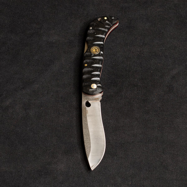 Sırttan Kilitli Büyük Boy Çakı Siyah - TR99 - N690