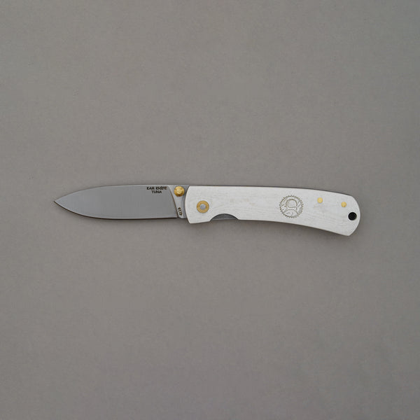Tuna Model | 4116 Çelik | Beyaz Çakı