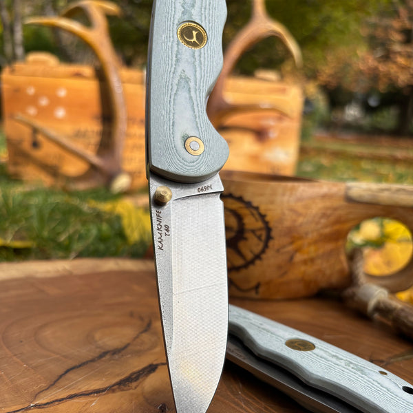 İçten Kilitli Rulmanlı Tactical ÇakıJean Desenli- T40 - N690