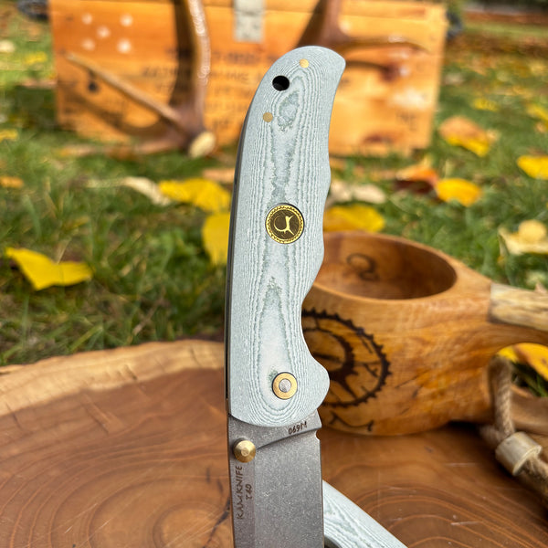 İçten Kilitli Rulmanlı Tactical ÇakıJean Desenli- T40 - N690