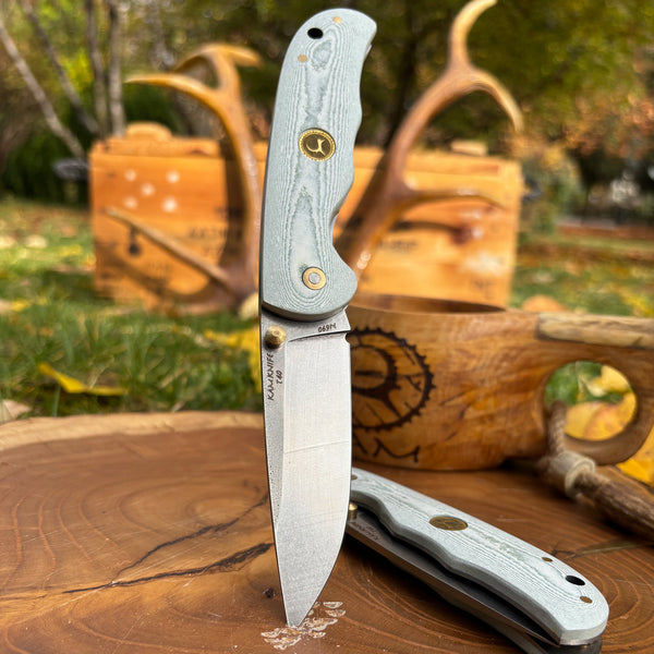 İçten Kilitli Rulmanlı Tactical ÇakıJean Desenli- T40 - N690