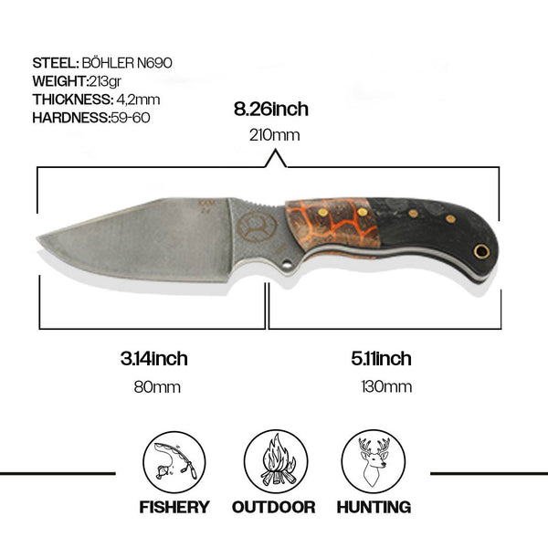 Tactical Kamp Bıçağı - Z9-N690