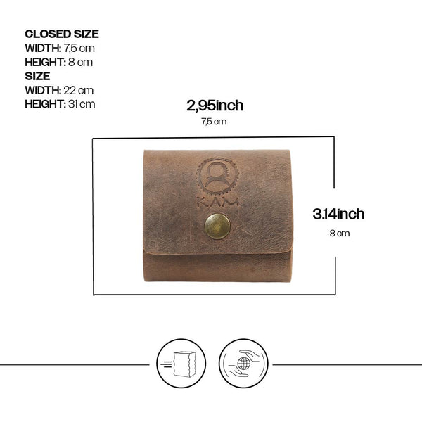 Kam Knife Orman Kesesi: Doğa Maceralarınız İçin İdeal | Kam Knife Logolu