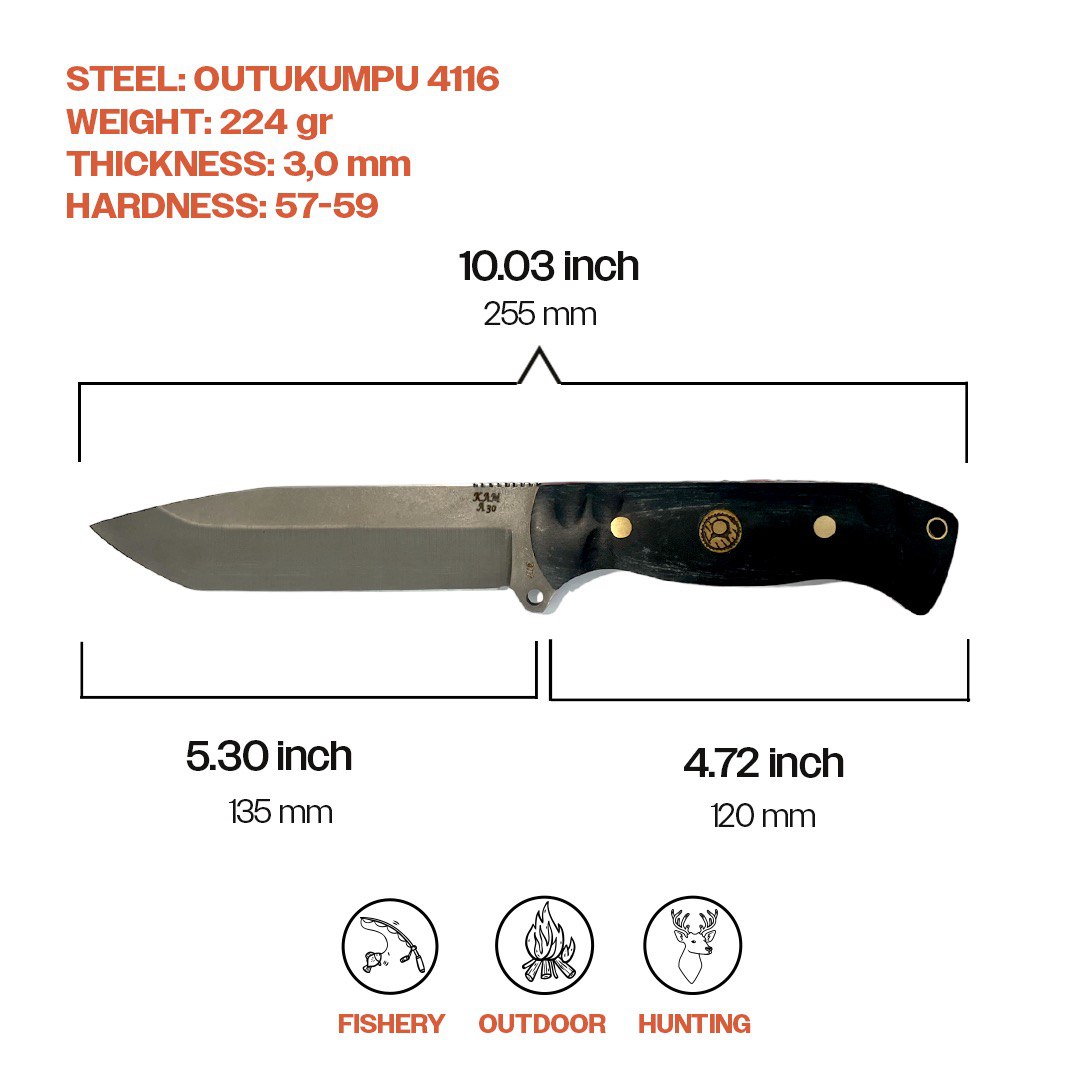 A30-TACTICAL-4116 Komando Bıçağı