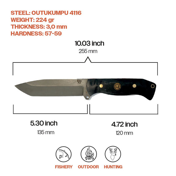 A30-TACTICAL-4116 Komando Bıçağı