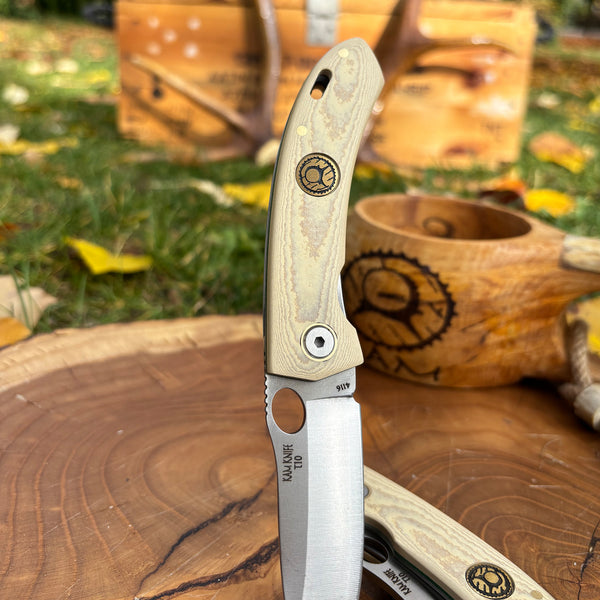 İçten Kilitli Tactical Çakı Meşe Kompakt Mikarta - T10 - 4116