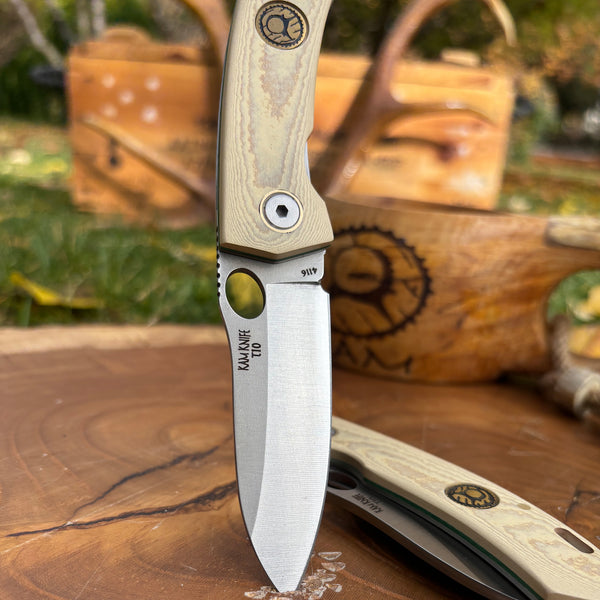 İçten Kilitli Tactical Çakı Meşe Kompakt Mikarta - T10 - 4116