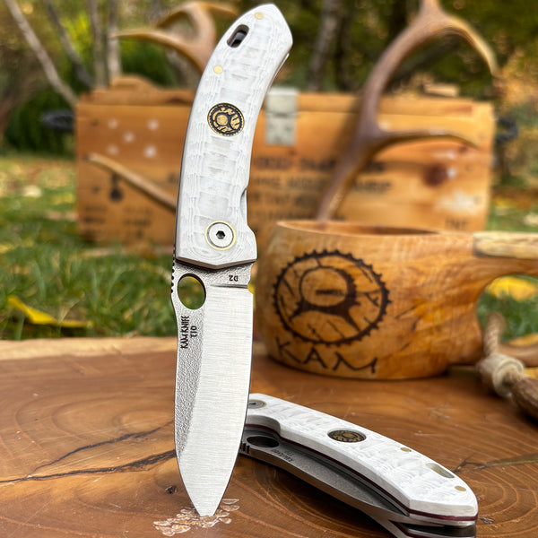 Kırçıllı Beyaz İçten Kilitli D2 ÇakıT10 - D2