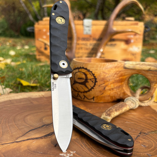 İçten Kilitli Tactical Çakı Siyah İşlemeli-T20 - 4116