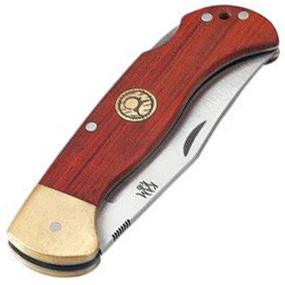 Sırttan Kilitli Çakı Paduk Kızıl - Pirinç - K10-4116