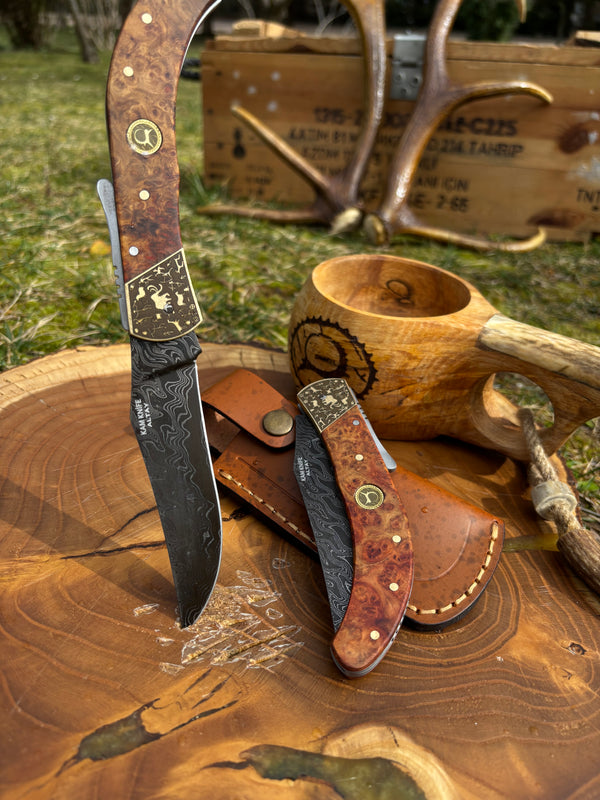 Altay Model Damascus Çelik