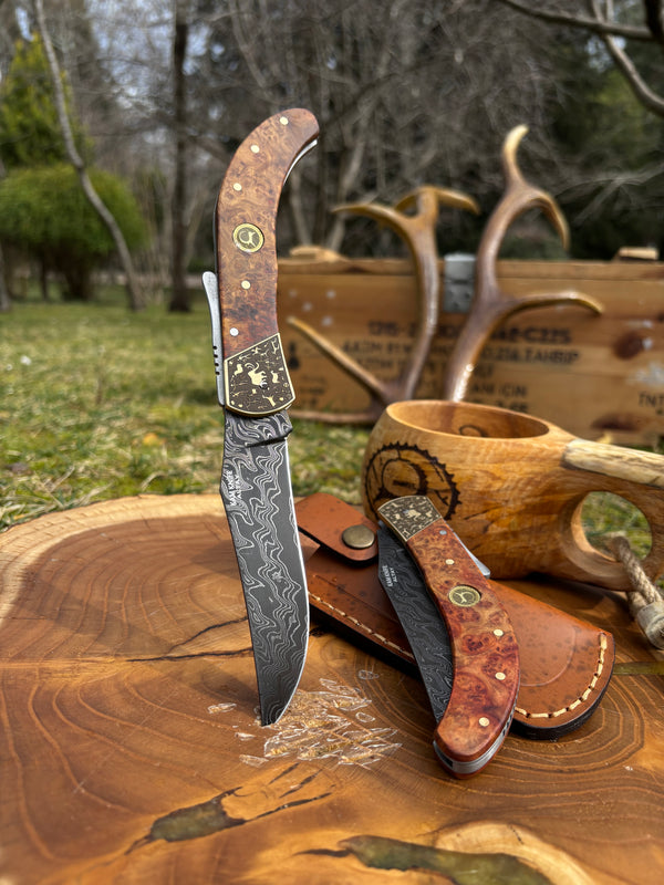 Altay Model Damascus Çelik