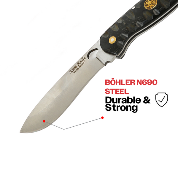 Sırttan Kilitli Büyük Boy Çakı Siyah - TR99-N690