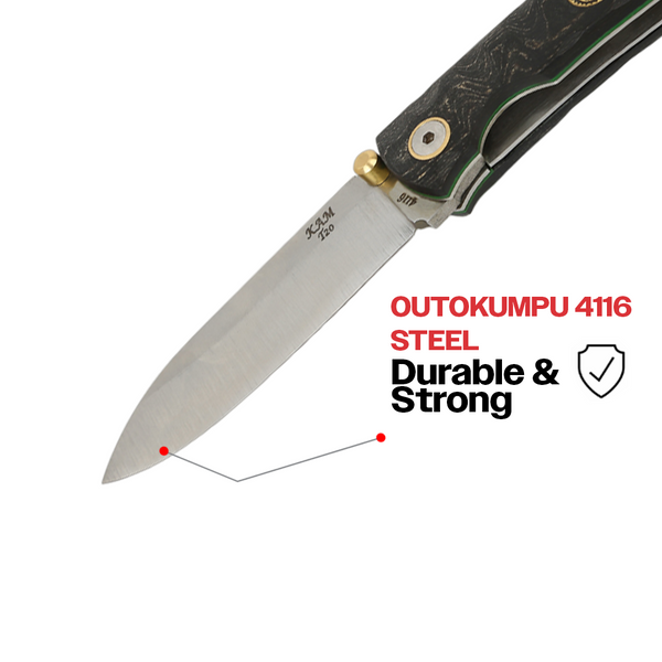 İçten Kilitli Tactical Çakı Siyah İşlemeli - T20-4116