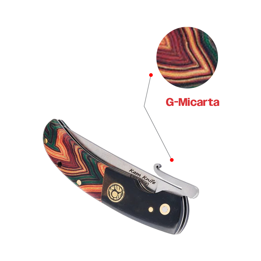 İçten Kilitli Çakı G-Mikarta/Siyah - KOÇ-N690