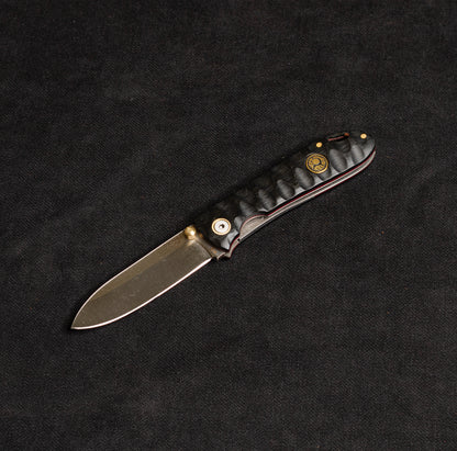 Internal Lock Tactical Pocket Knife Black - T20 4116 