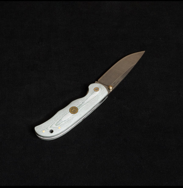 İçten Kilitli Rulmanlı Tactical ÇakıJean Desenli- T40 - N690