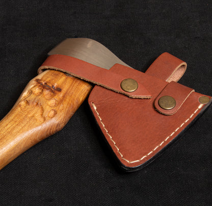 Kam Knife Ayı Pençesi Desenli Kamp Baltası Dövme Çelik