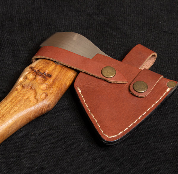 Kam Knife Ayı Pençesi Desenli Kamp Baltası Dövme Çelik